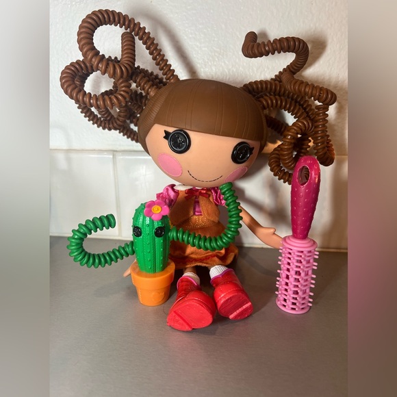 MGA Entertainment Other - Lalaloopsy PRAIRIE DUSTY TRAILS Silly Hair Cowgirl 12” w/cactus & roller brush ♡